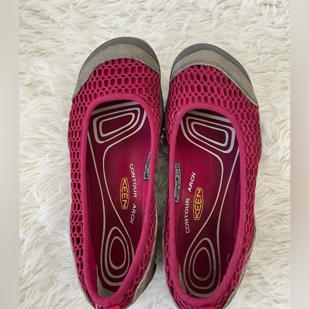 Keen CNX Zephyr Ballerina Shoes, cranberry red, size 6.5/37